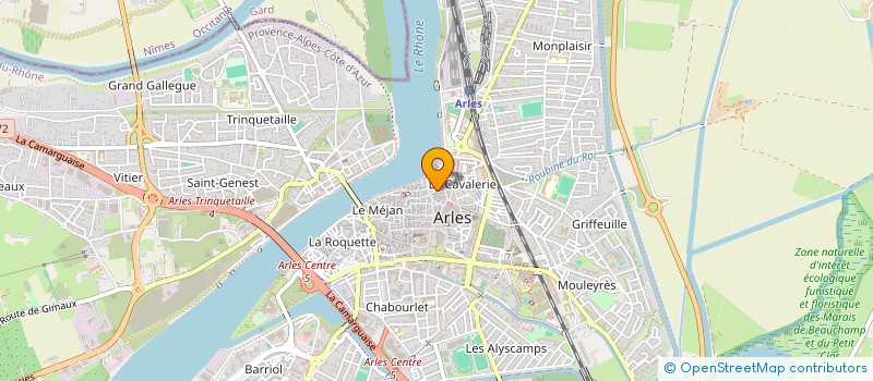localisation de l'entreprise 895 111 029 à ARLES