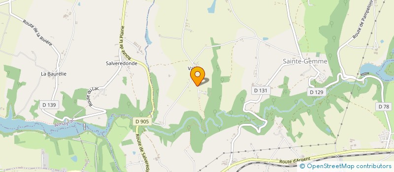 localisation de l'entreprise 895 116 655   SAINTE-GEMME