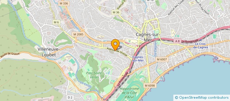 localisation de l'entreprise 895 124 386   CAGNES-SUR-MER