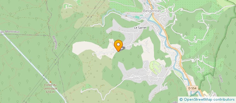 localisation de l'entreprise 895 132 553   BELGENTIER