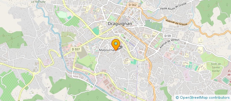 localisation de l'entreprise 895 136 992   DRAGUIGNAN