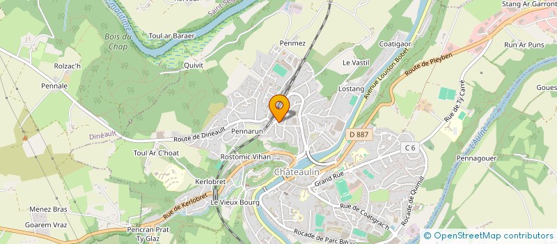 localisation de l'entreprise 895 154 912   CHATEAULIN