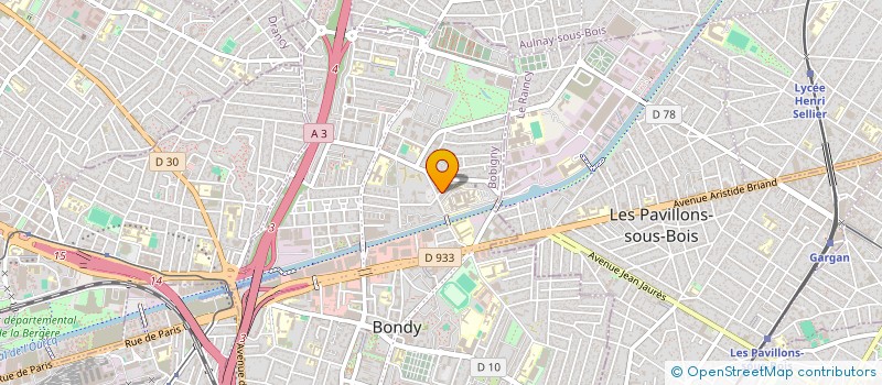 localisation de l'entreprise 895 172 690   BONDY