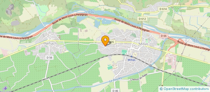 localisation de l'entreprise 895 176 741   MILLAS