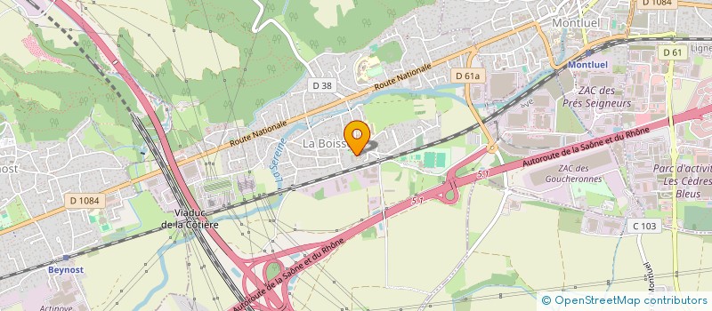 localisation de l'entreprise 895 178 440   LA BOISSE