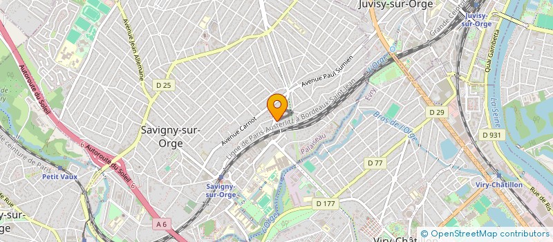 localisation de l'entreprise 895 186 583   BUSSY-SAINT-GEORGES