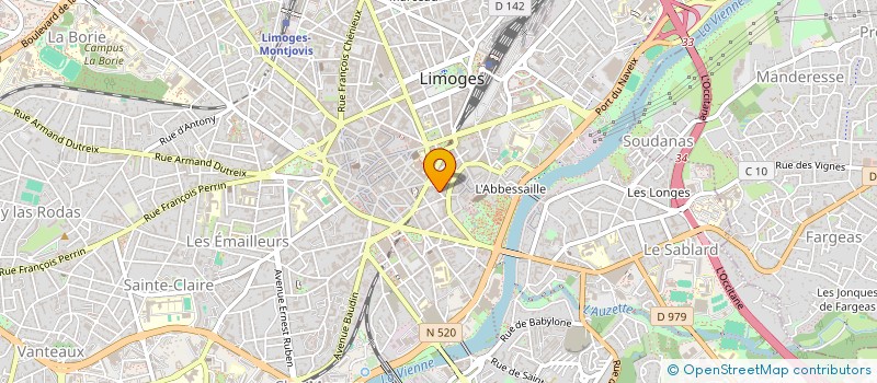 localisation de l'entreprise 895 187 680 à LIMOGES