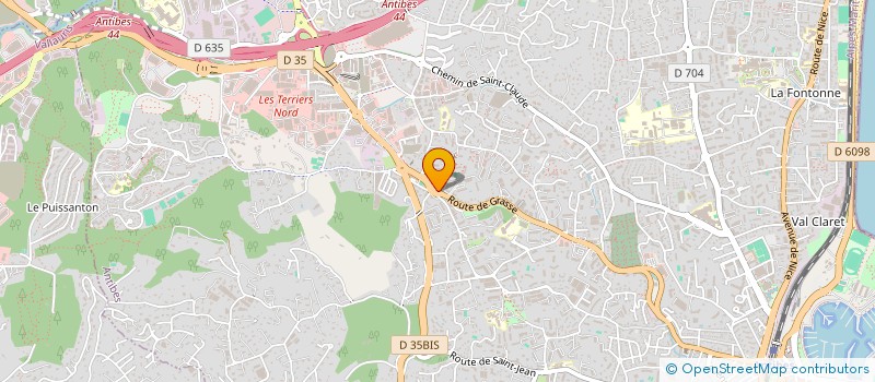 localisation de l'entreprise 895 190 619 à ANTIBES