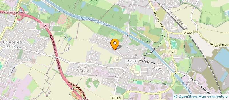 localisation de l'entreprise 895 200 616   AUBY