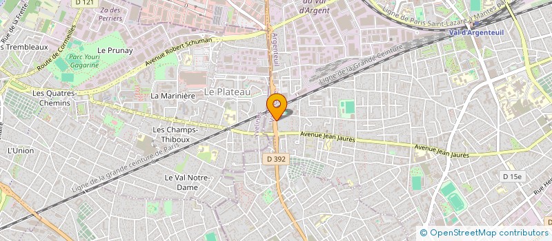 localisation de l'entreprise 895 202 422   ARGENTEUIL