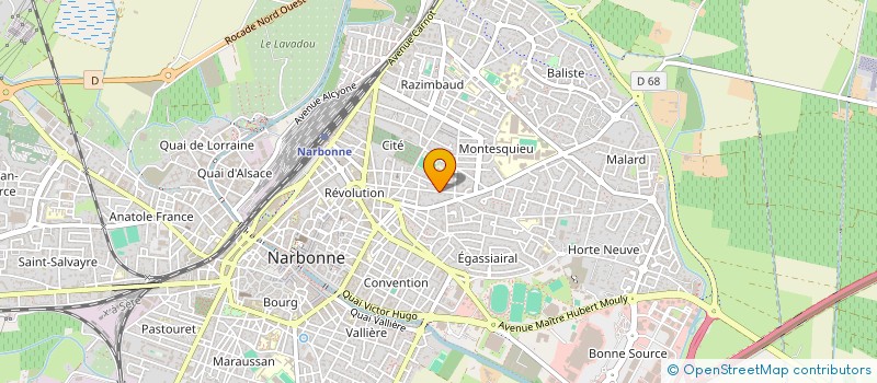 localisation de l'entreprise 895 208 536 à NARBONNE