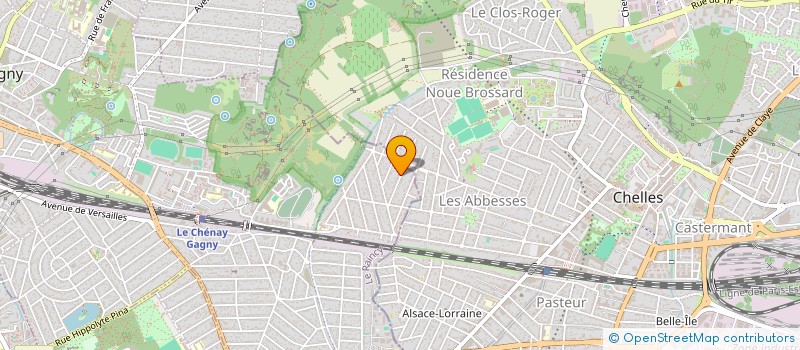 localisation de l'entreprise 895 212 348   GAGNY