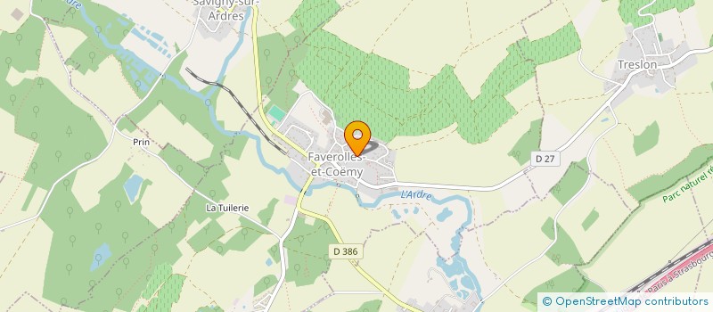 localisation de l'entreprise 895 220 473   VILLE-EN-TARDENOIS