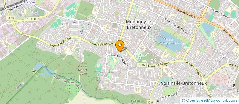 localisation de l'entreprise 895 268 183   MONTIGNY-LE-BRETONNEUX