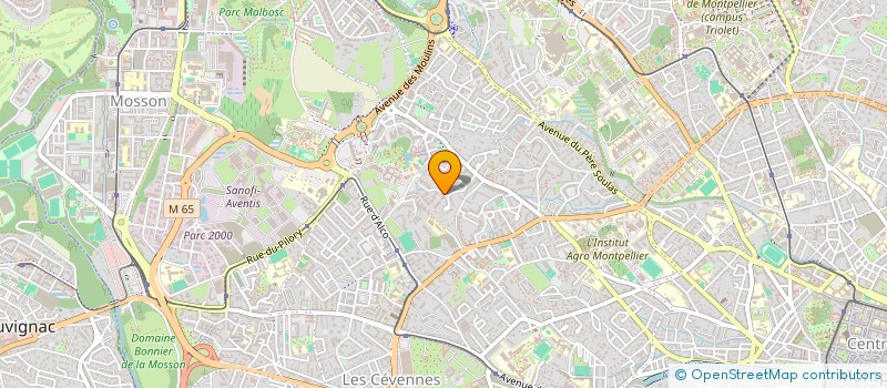 localisation de l'entreprise 895 277 275   MONTPELLIER