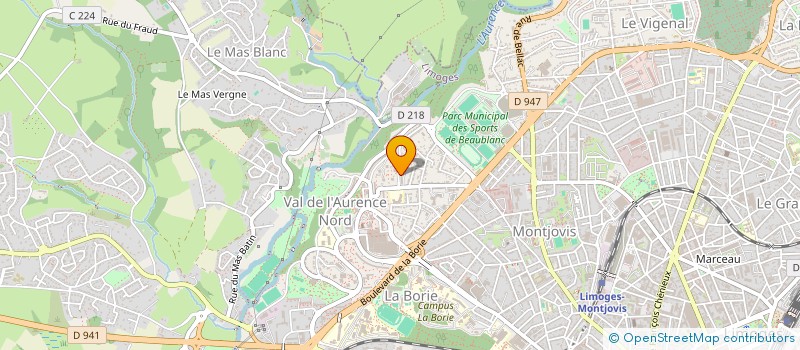 localisation de l'entreprise 895 277 994   LIMOGES