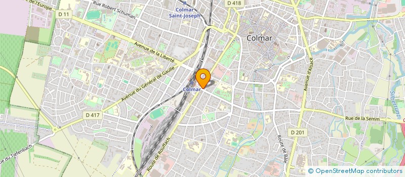 localisation de l'entreprise 895 280 717   COLMAR