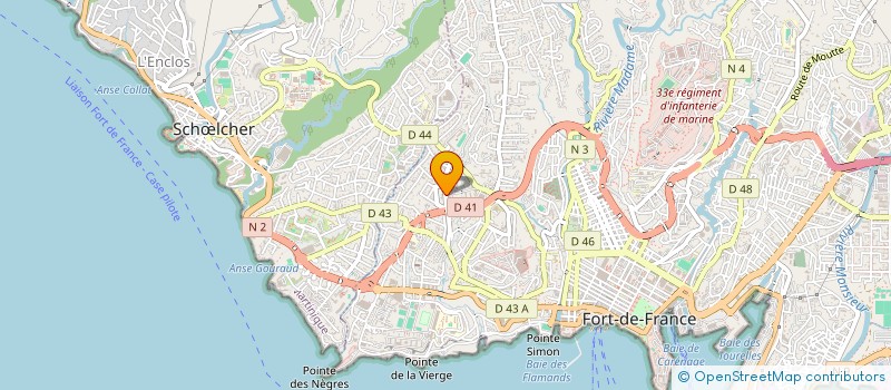 localisation de l'entreprise 895 293 124   FORT-DE-FRANCE