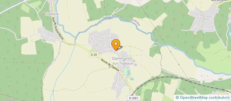 localisation de l'entreprise 895 303 998   DAMMARTIN-SUR-TIGEAUX