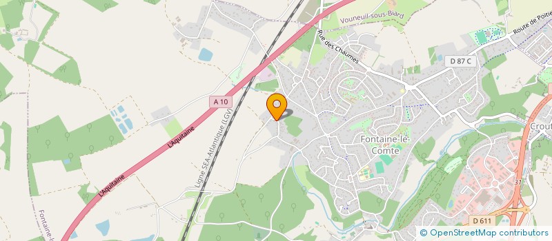 localisation de l'entreprise 895 313 450   FONTAINE-LE-COMTE