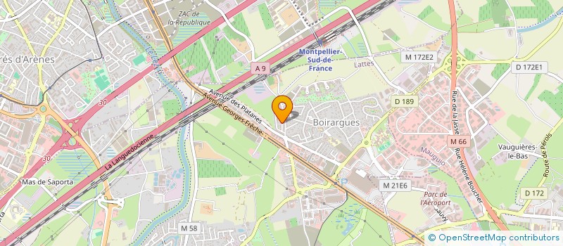 localisation de l'entreprise 895 328 250  à LATTES