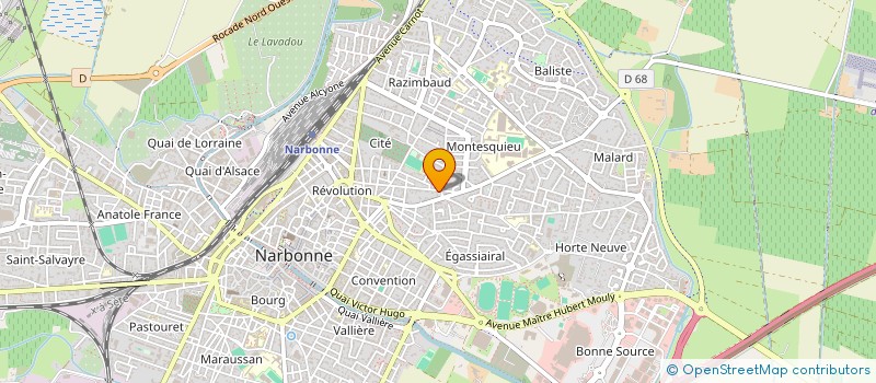 localisation de l'entreprise 895 336 923   NARBONNE