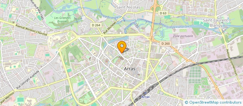localisation de l'entreprise 895 338 895  à ARRAS