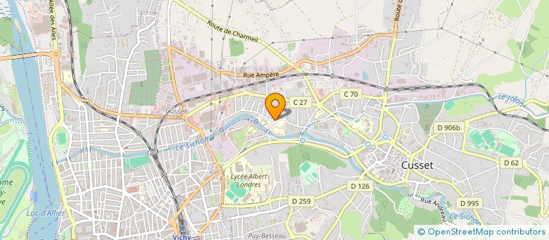 localisation de l'entreprise 895 342 657   CUSSET