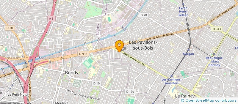 localisation de l'entreprise 895 343 168 à LES PAVILLONS-SOUS-BOIS
