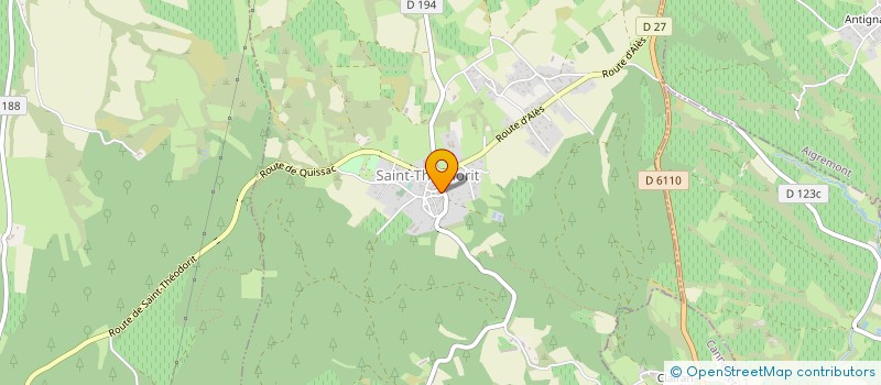 localisation de l'entreprise 895 346 559   SAINT-THEODORIT