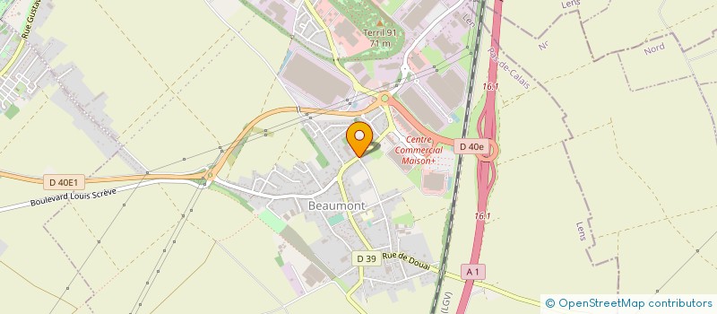 localisation de l'entreprise 895 357 705  à HENIN-BEAUMONT