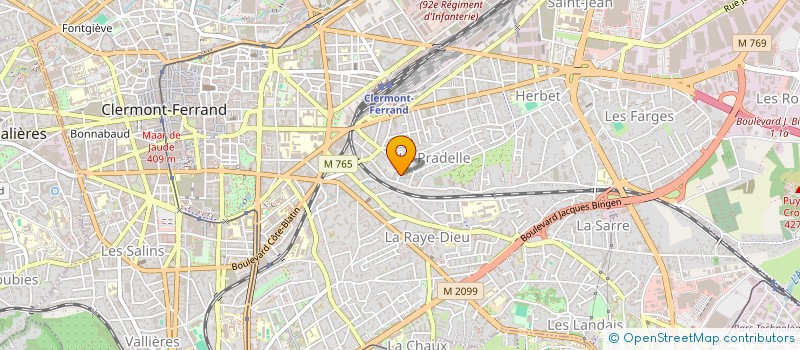 localisation de l'entreprise 895 371 284   CLERMONT-FERRAND