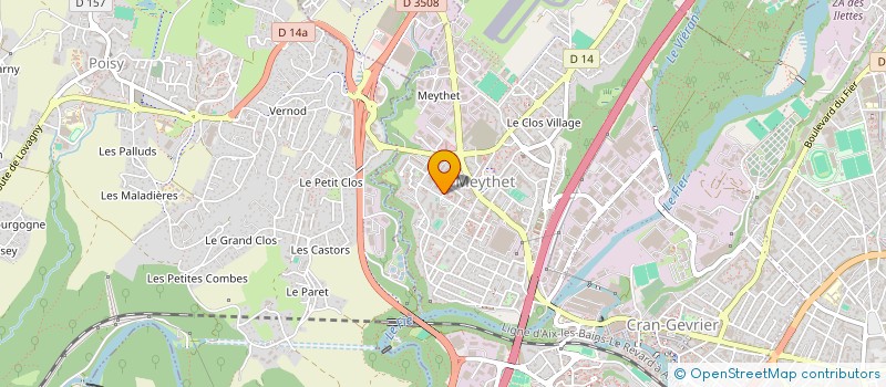 localisation de l'entreprise 895 376 820 à ANNECY