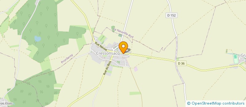 localisation de l'entreprise 895 387 983   CRESSONSACQ
