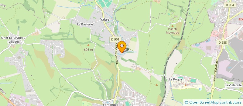 localisation de l'entreprise 897 404 034 à ONET-LE-CHATEAU