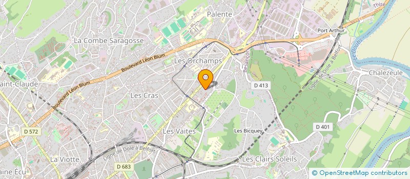 localisation de l'entreprise 897 407 060   BESANCON