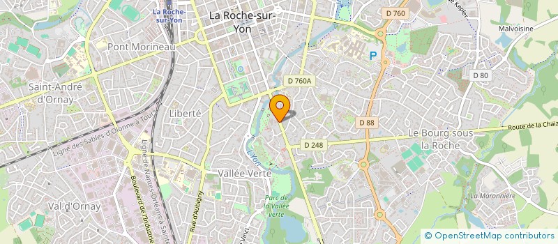 localisation de l'entreprise 897 412 128 à LA ROCHE-SUR-YON