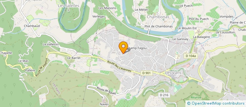 localisation de l'entreprise 897 418 588  à AURAY