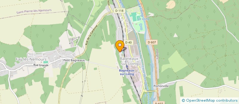 localisation de l'entreprise 897 426 284   BAGNEAUX-SUR-LOING