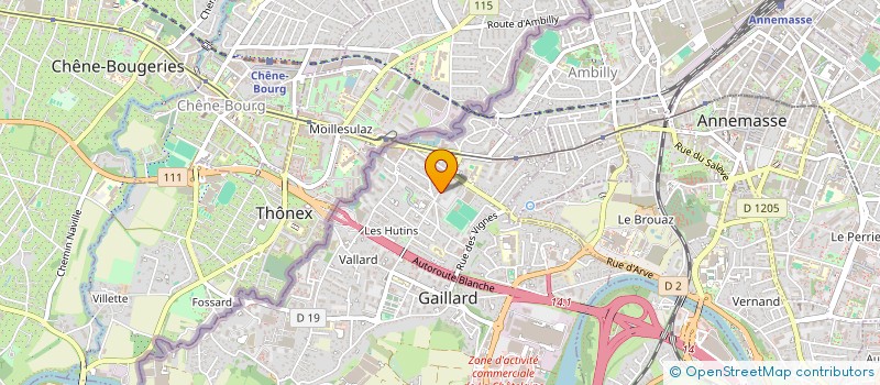 localisation de l'entreprise 897 434 767   GAILLARD