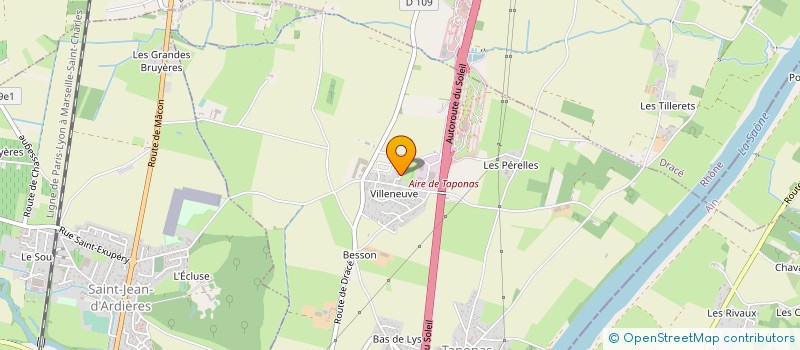 localisation de l'entreprise 897 443 206   TAPONAS