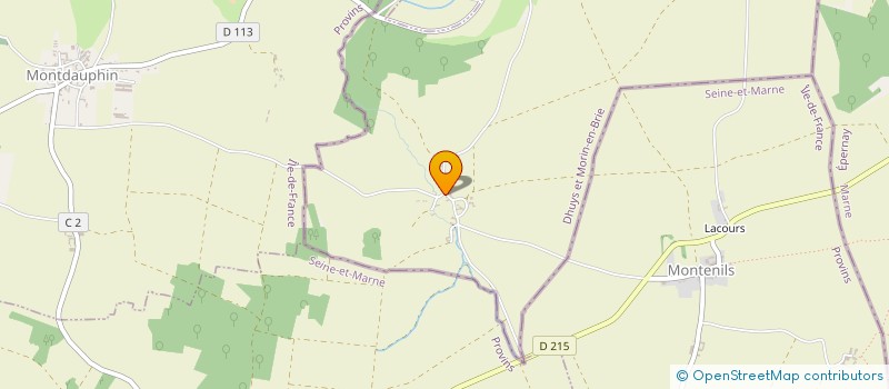 localisation de l'entreprise 897 452 777   DHUYS ET MORIN-EN-BRIE