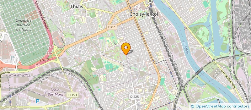 localisation de l'entreprise 897 453 650 à THIAIS