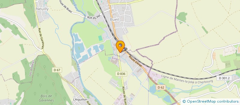 localisation de l'entreprise 897 456 356   BUEIL