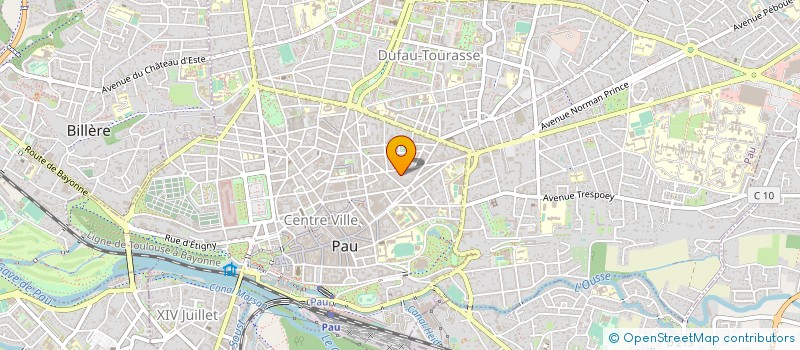 localisation de l'entreprise 897 480 521  à PAU