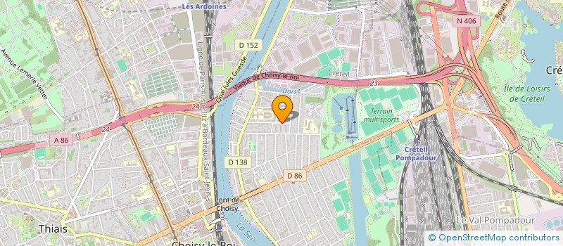 localisation de l'entreprise 897 484 838 à CHOISY-LE-ROI