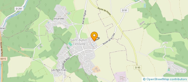 localisation de l'entreprise 897 489 571   SAINT-AUBIN-CELLOVILLE