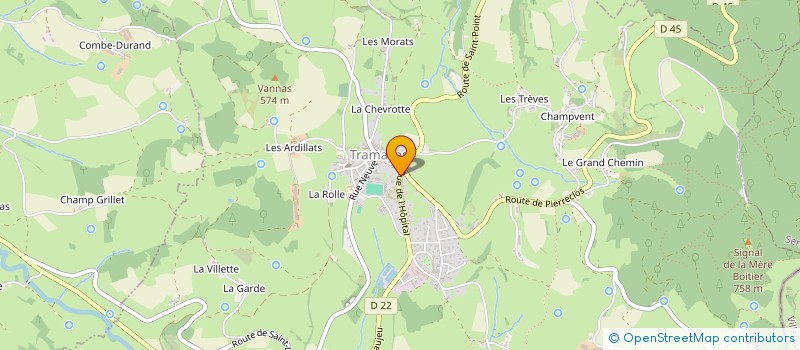 localisation de l'entreprise 897 497 608   TRAMAYES