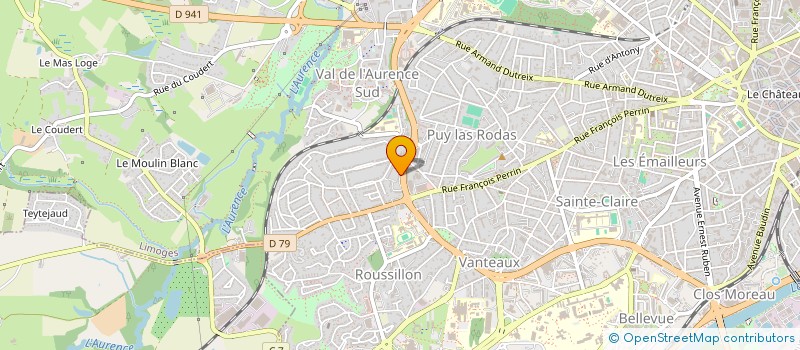 localisation de l'entreprise 897 499 331 à LIMOGES