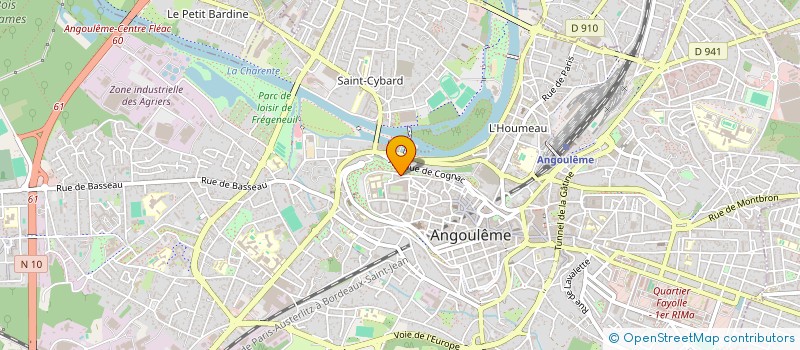 localisation de l'entreprise 897 500 278 à ANGOULEME